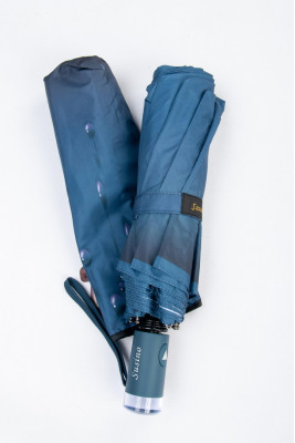 Жіноча парасолька-напівавтомат "Краплі"